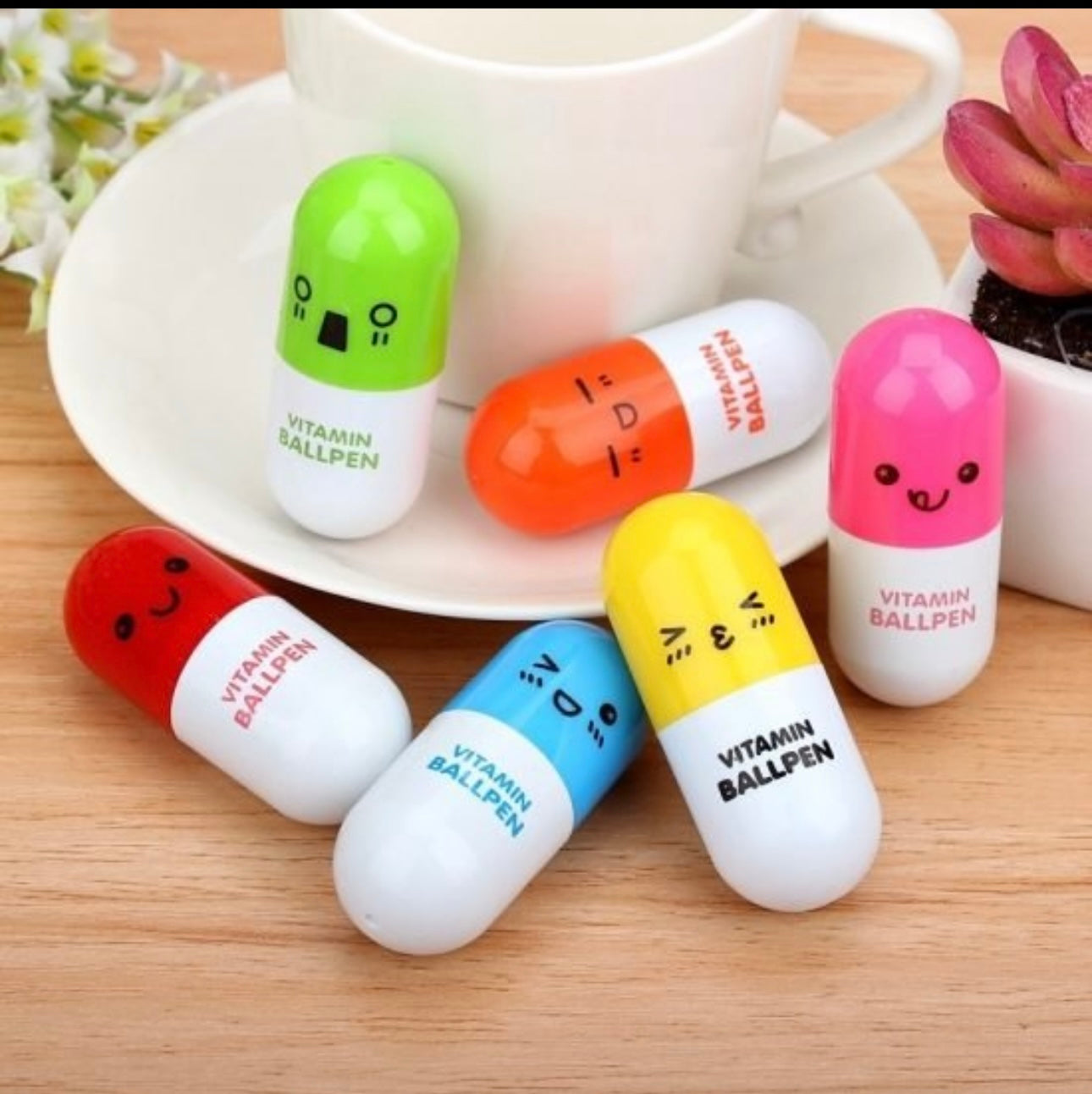 Capsule Ball Pen 3 pc