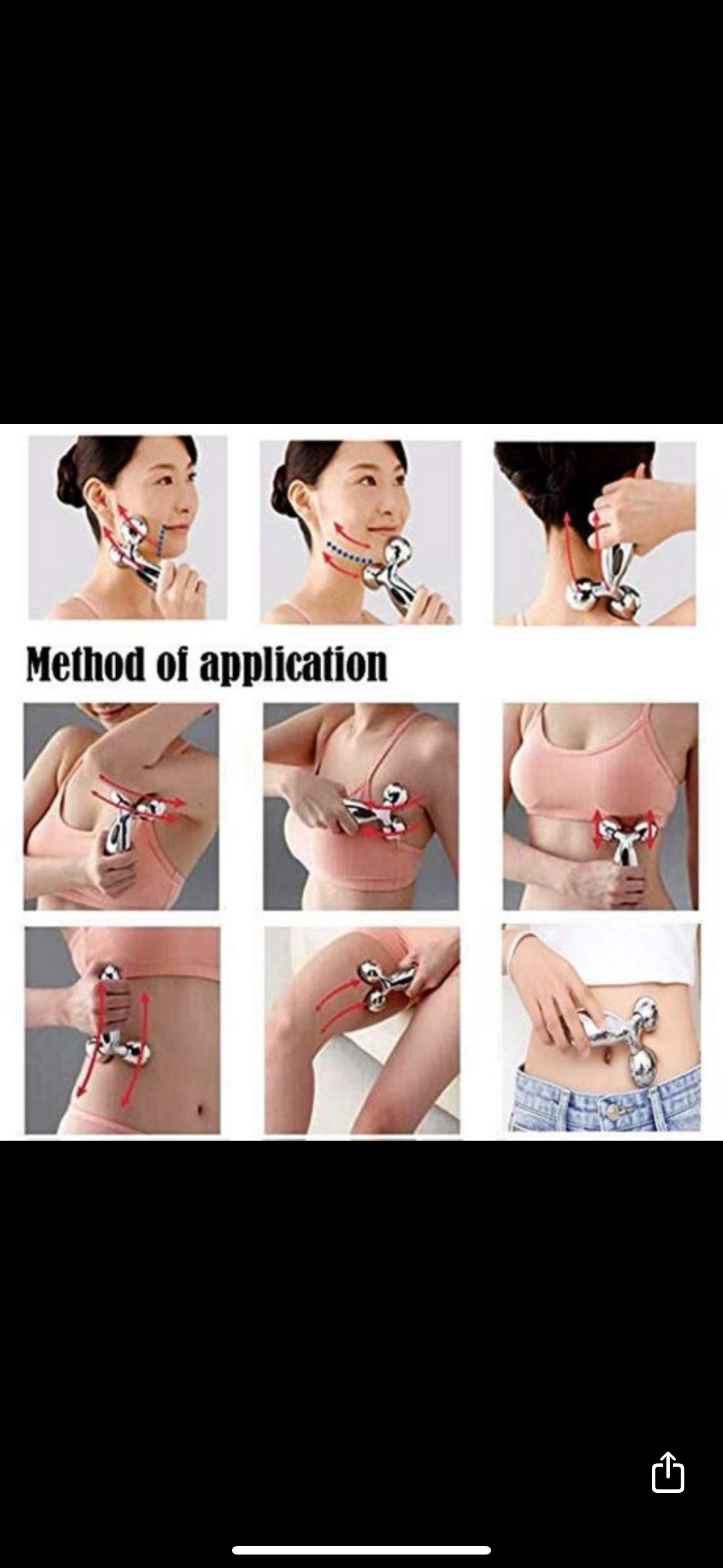 3D Massager Roller Face Body Massager