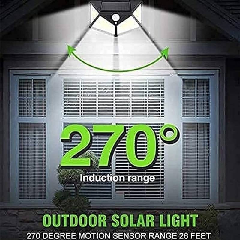 100 Led Motion Sensor Solar Light