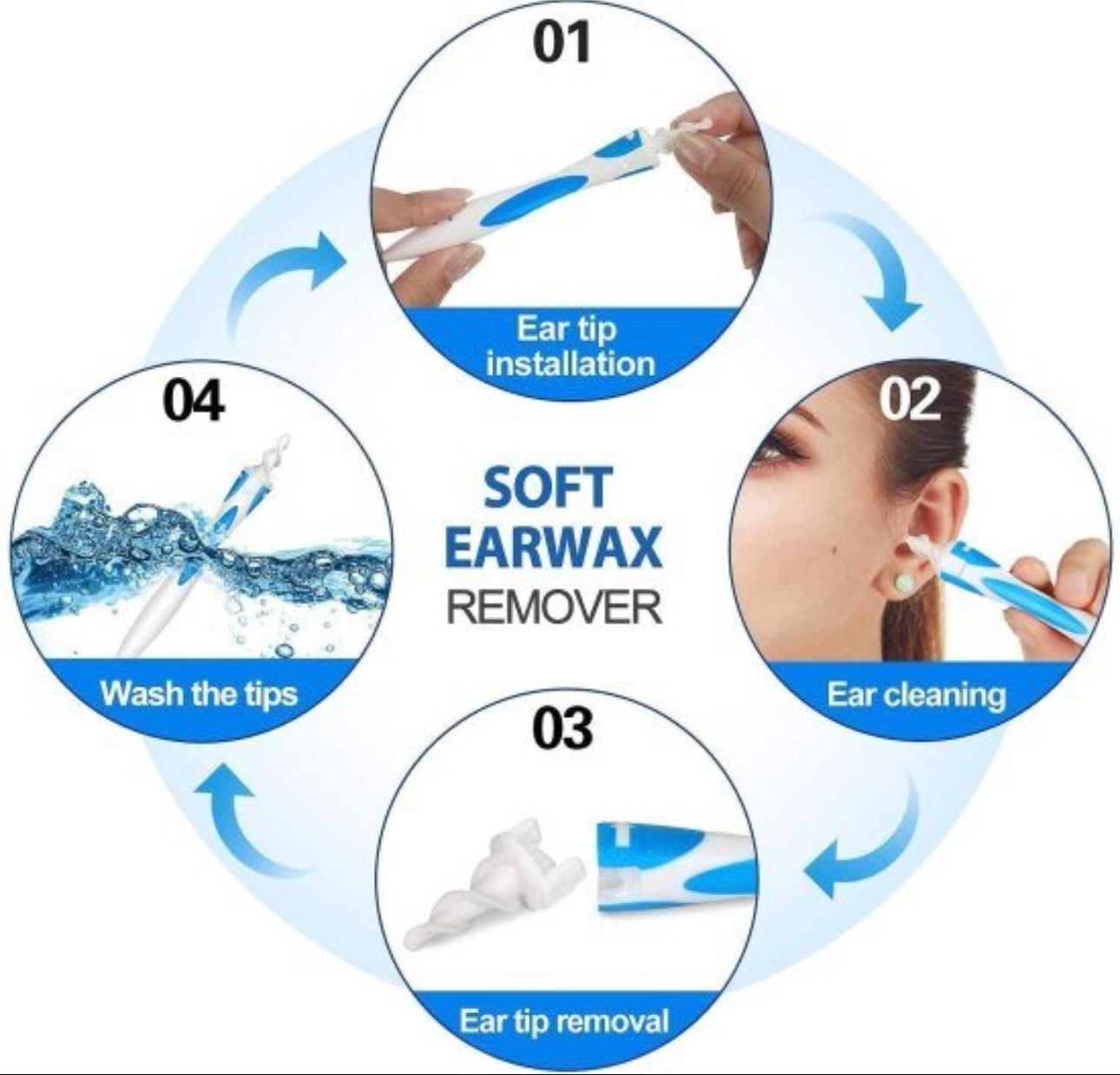 Smart Swab Silicone Easy Earwax