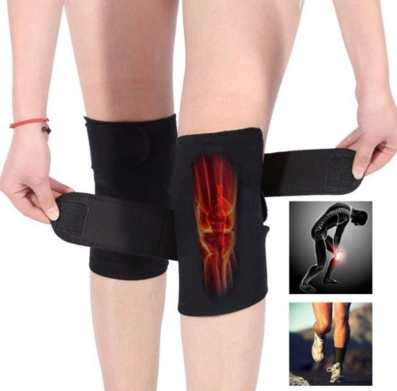 Hot Knee Belt Magnetic Heating Knee Pads