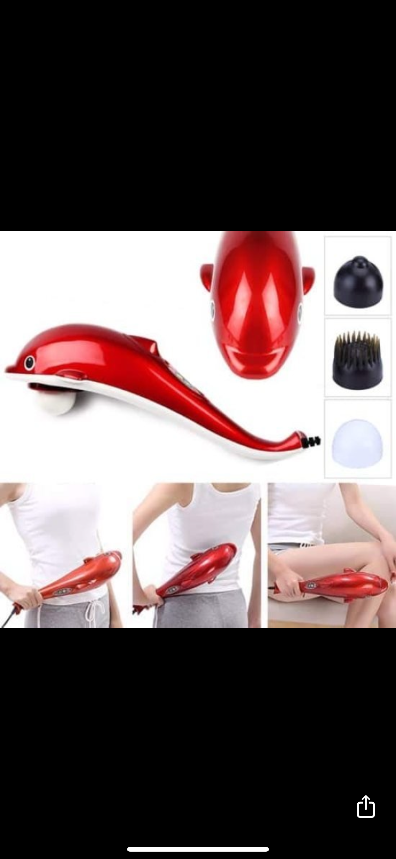 Electric Dolphin Handheld Massager