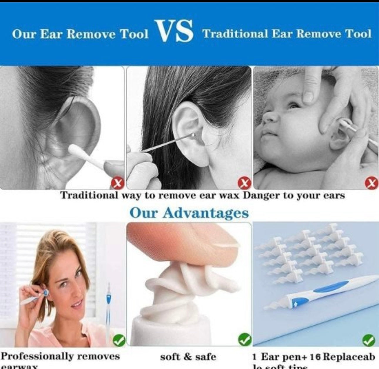 Smart Swab Silicone Easy Earwax