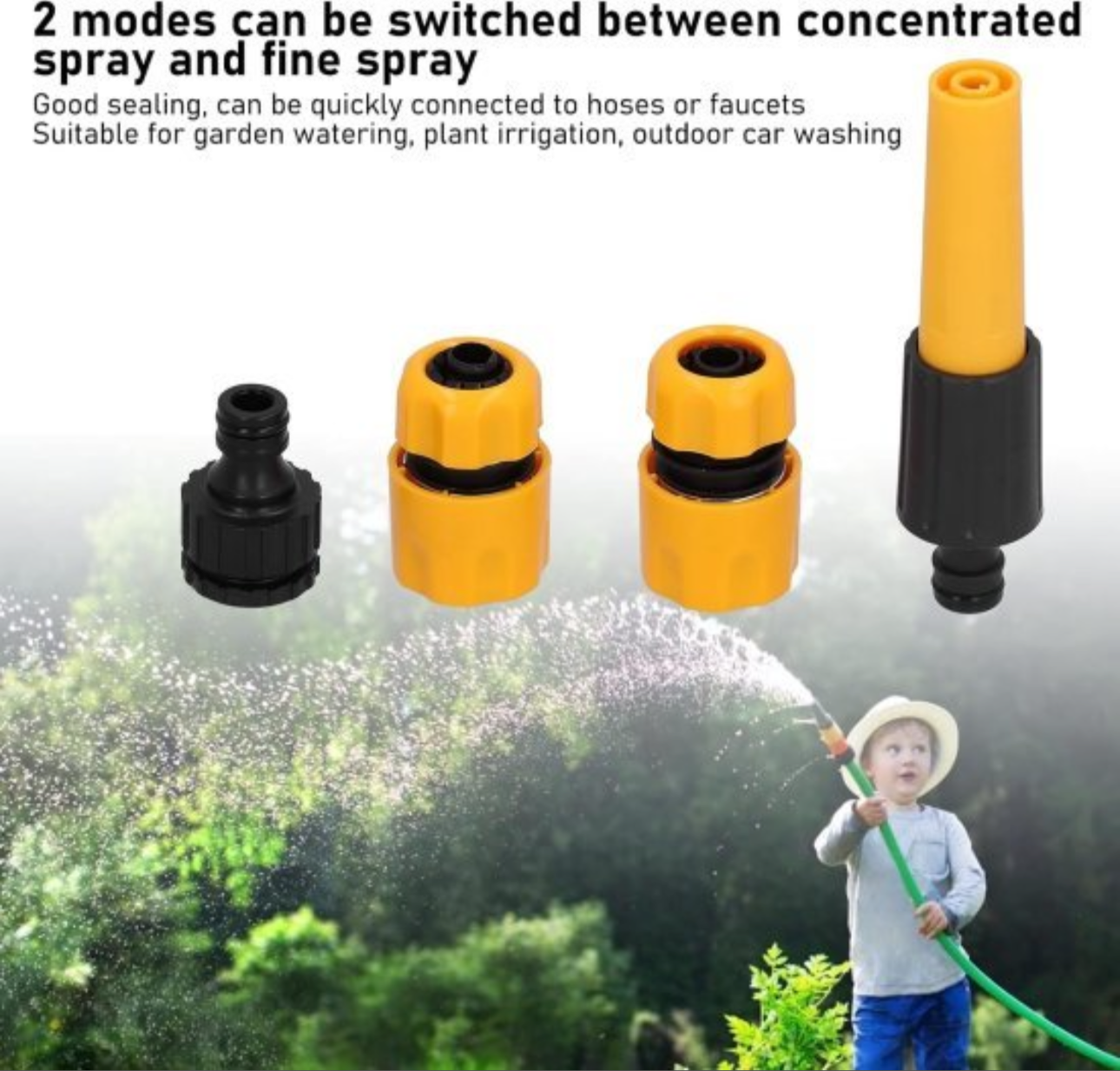 Yellow Water Spray Gun