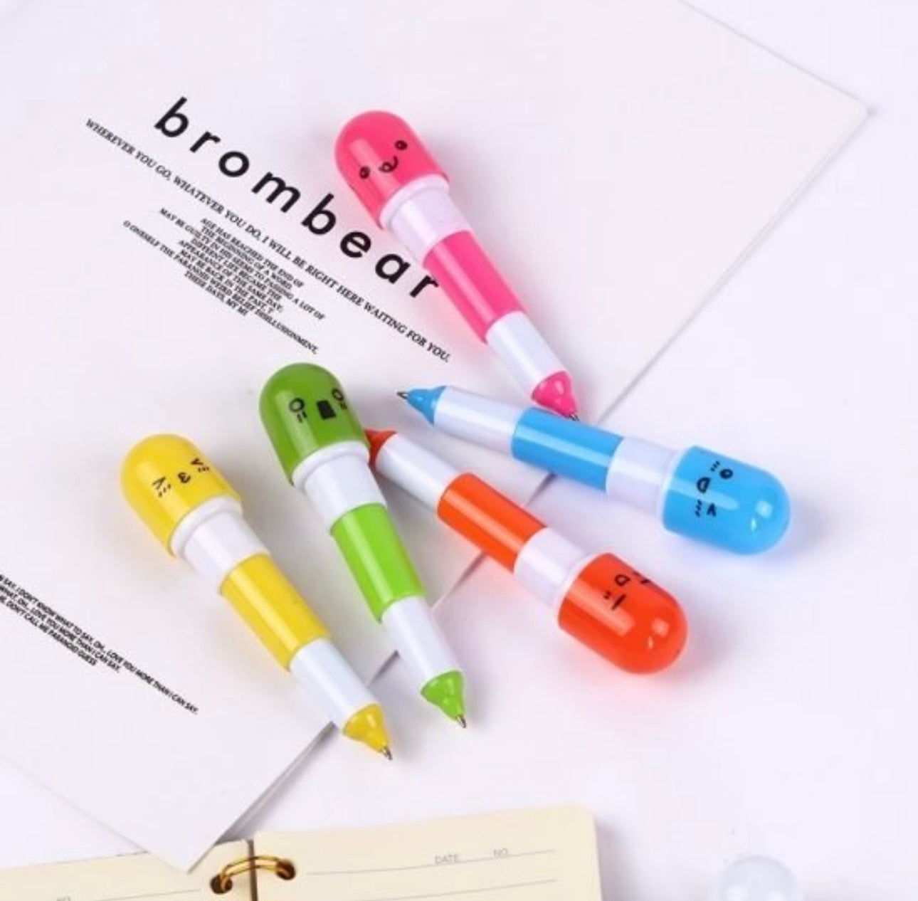 Capsule Ball Pen 3 pc