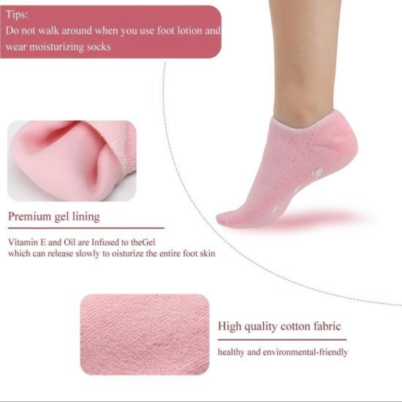 Spa Gel Socks