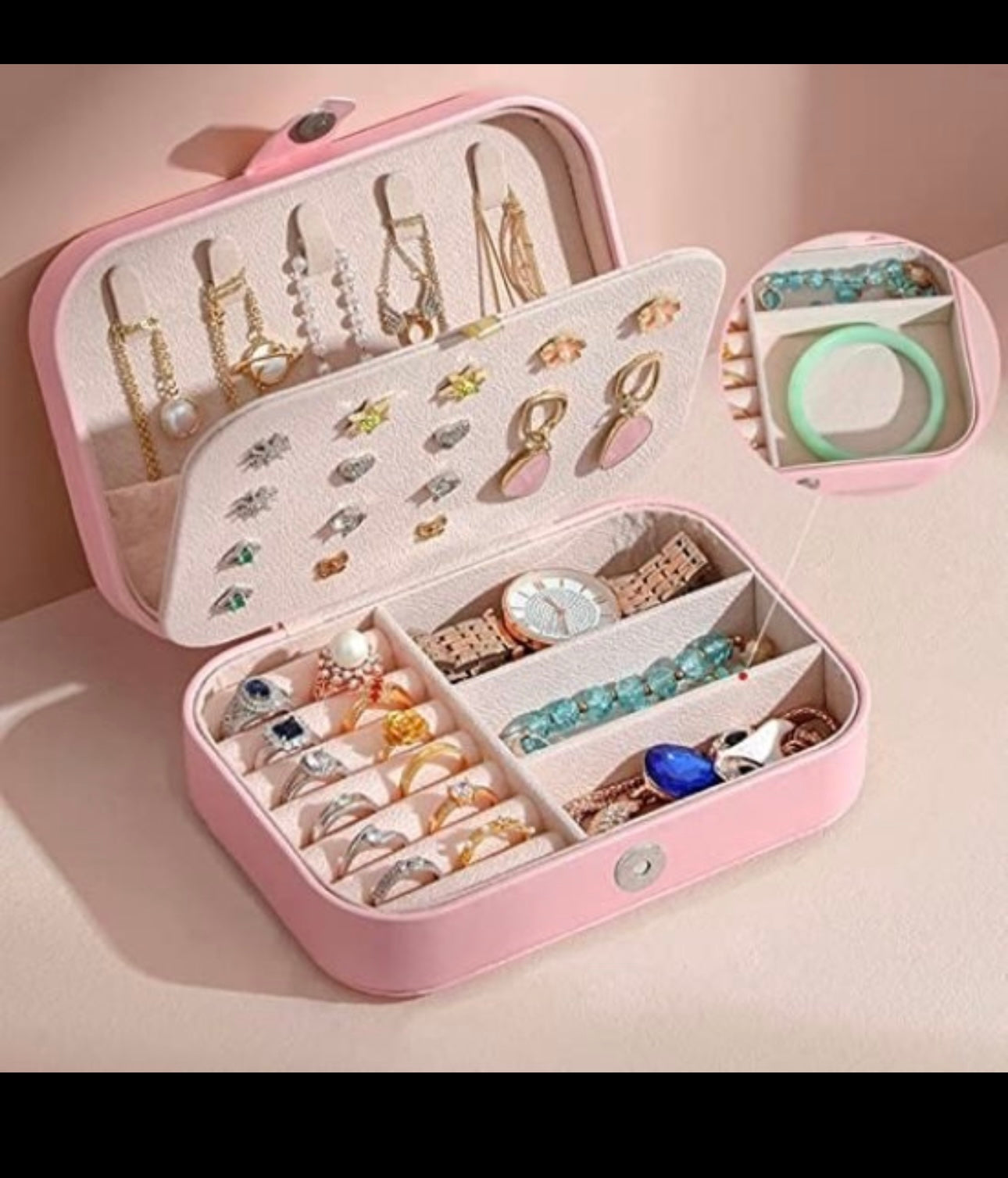 PU Big Jewellery Box Jewellery Organiser