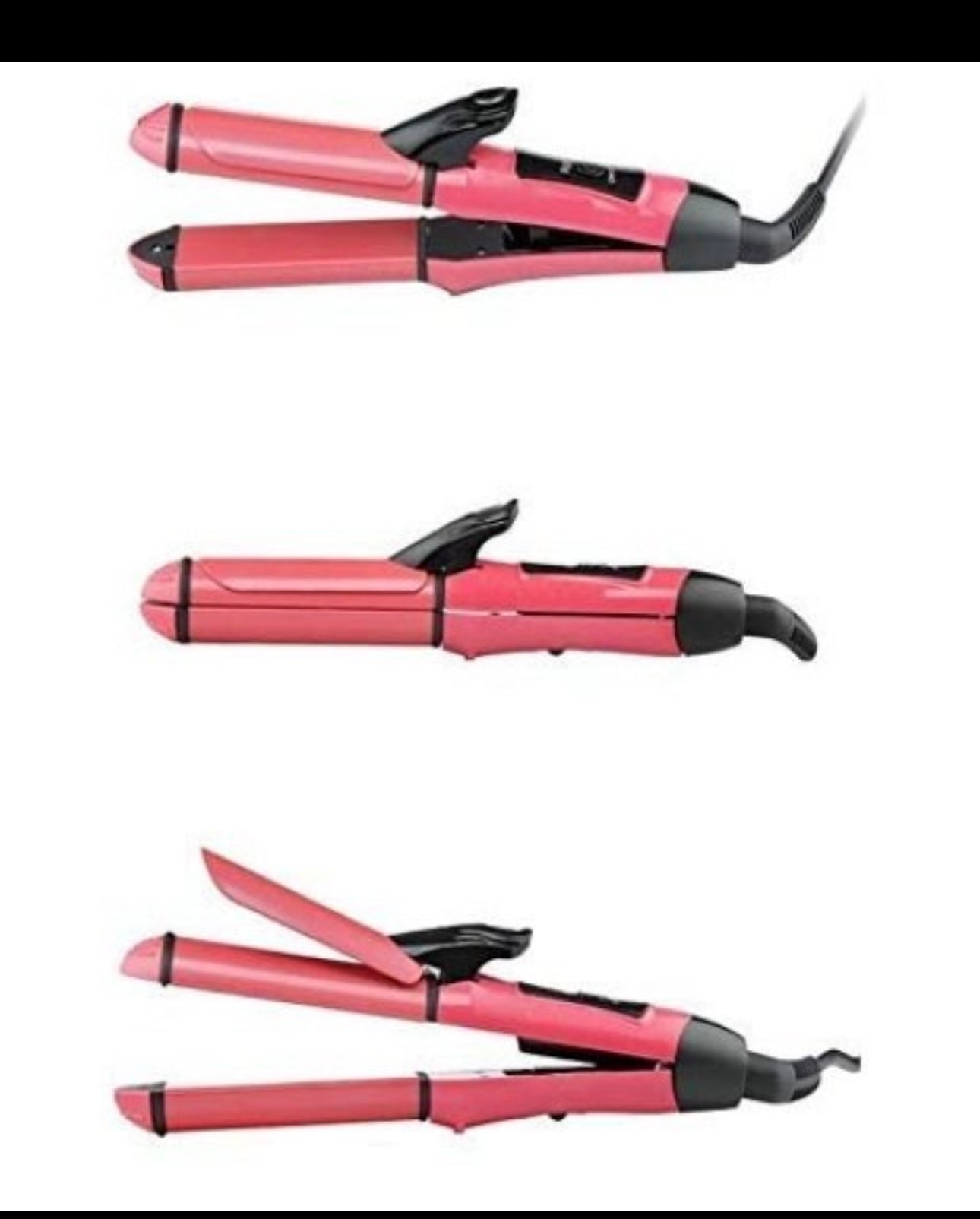 2 in 1 Hair Straightener And Curler