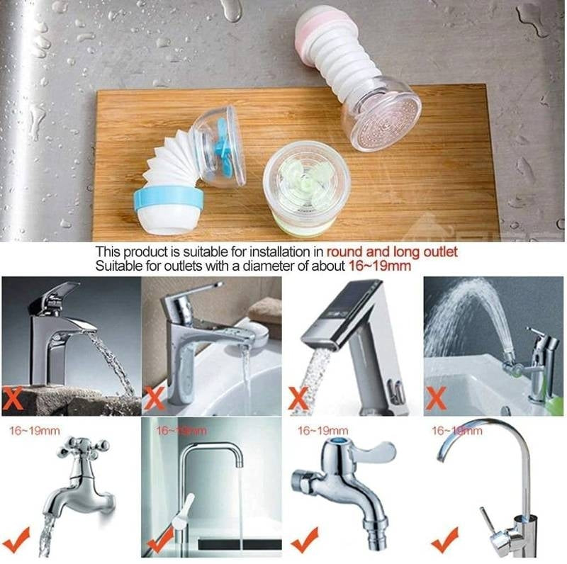 360 Degree Adjustable Water Saving Faucet