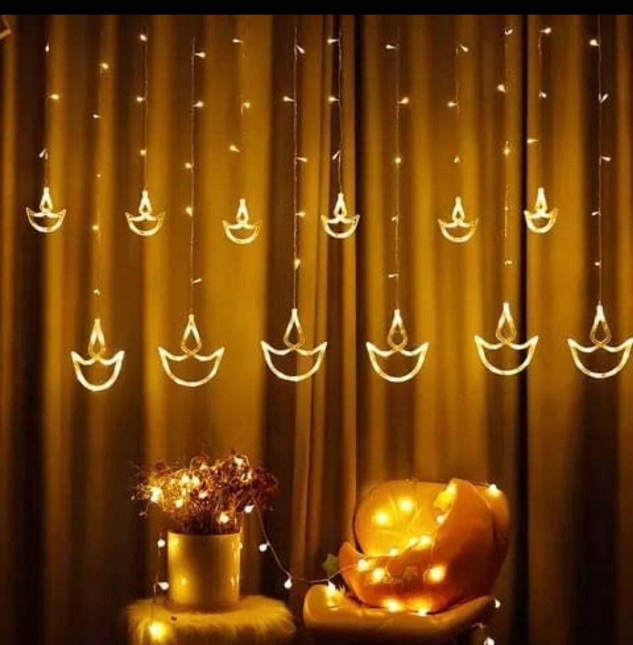 Diya Series Curtain Lights