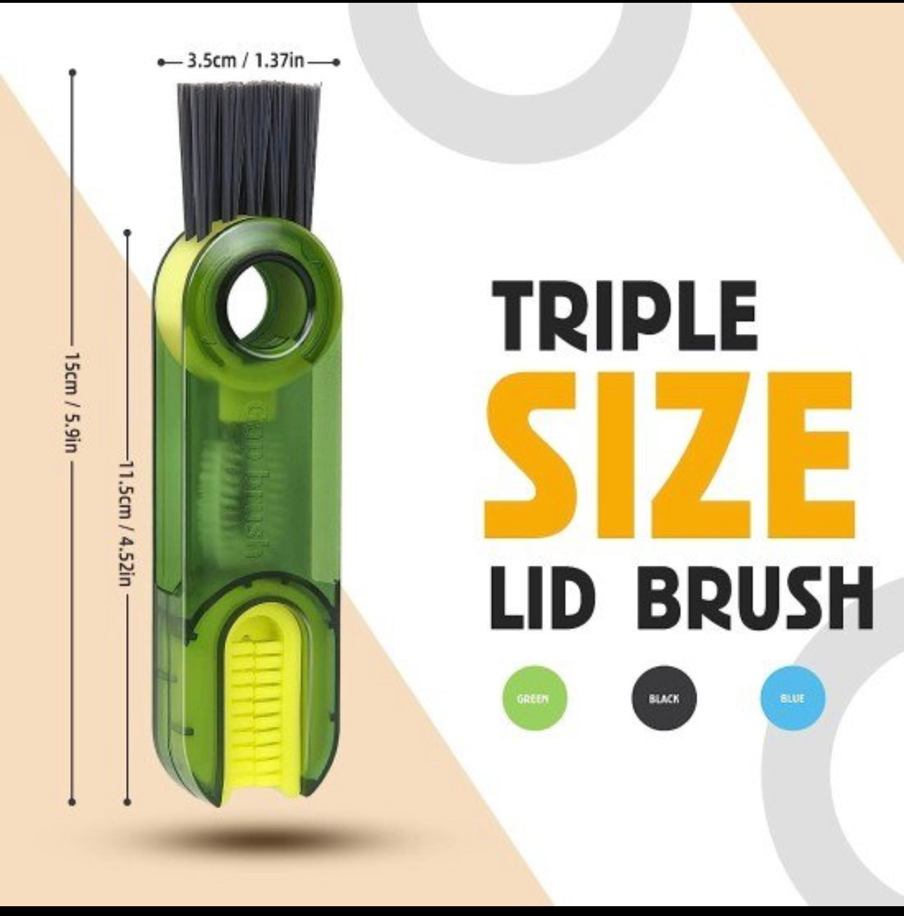 3 in 1 Bottle Brush Gap Cleaner