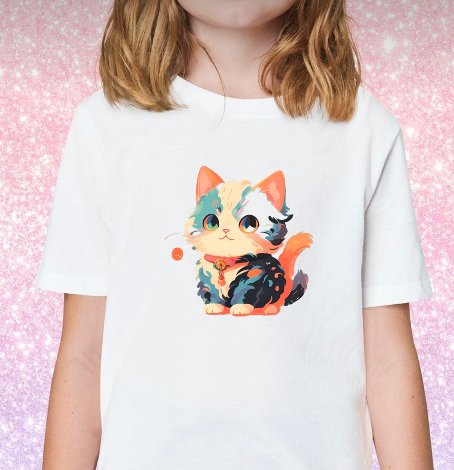 Cartoon Cat T-Shirt