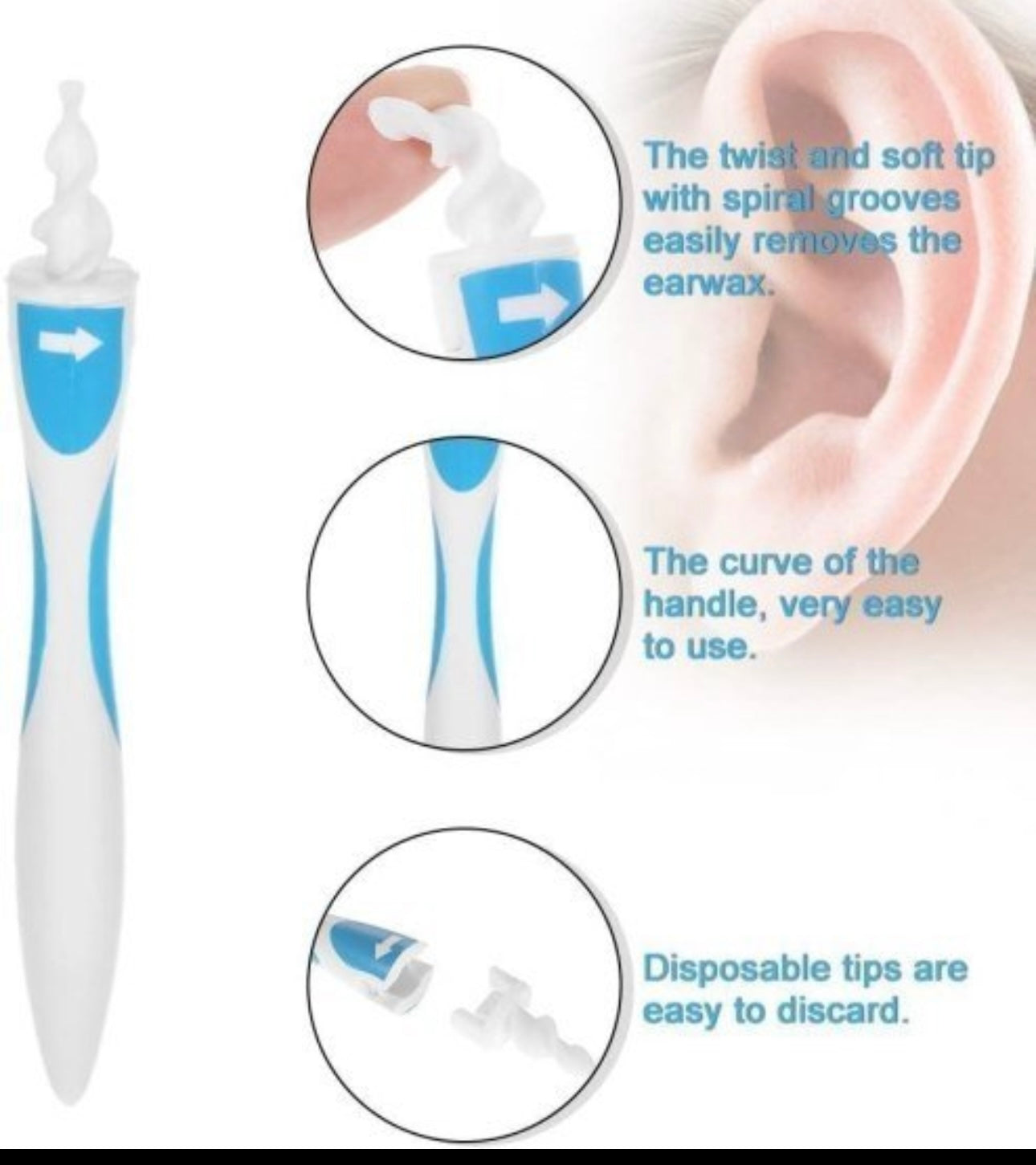 Smart Swab Silicone Easy Earwax