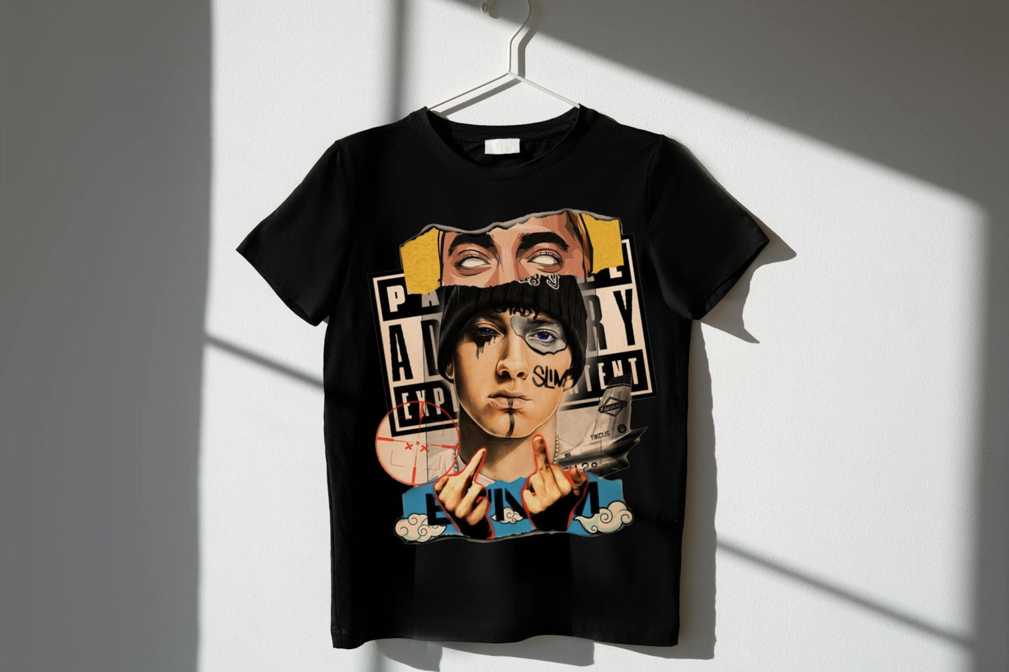 Printed T-Shirts Trending For Men (Black)