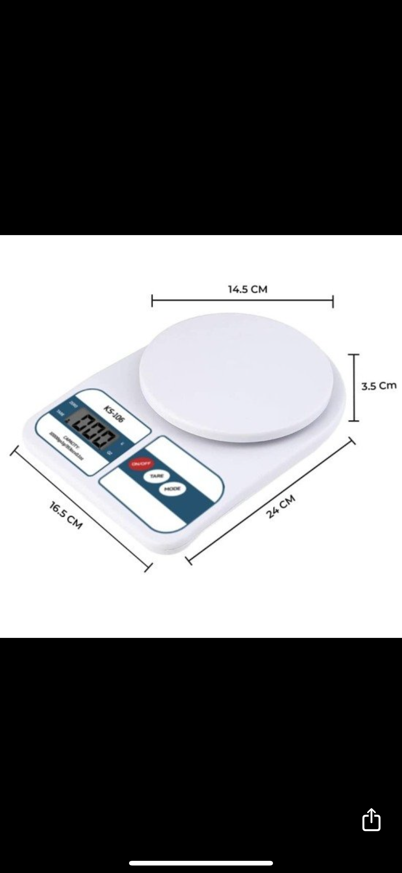 10 Kg Kitchen Weight Scale Machine SF 400