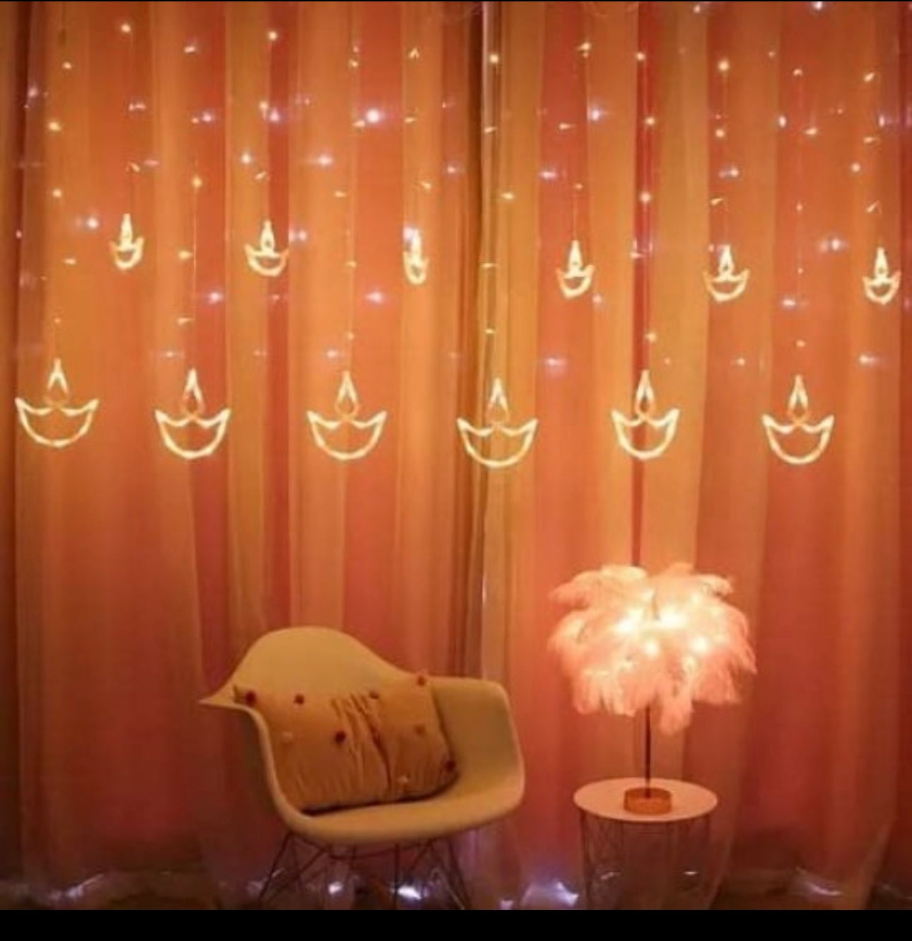 Diya Series Curtain Lights