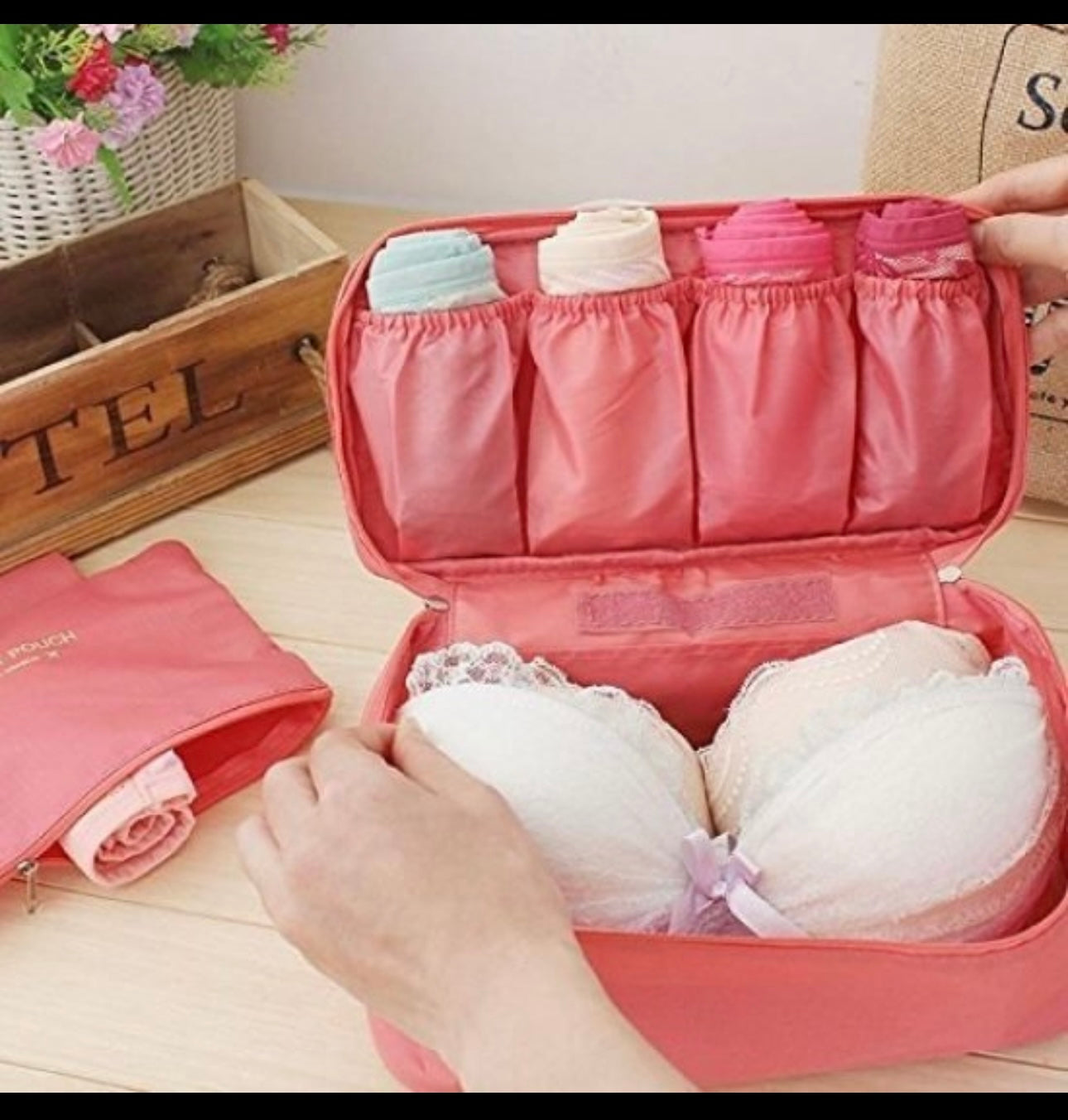 Secret Pouch Storage Bags 4 Pocket