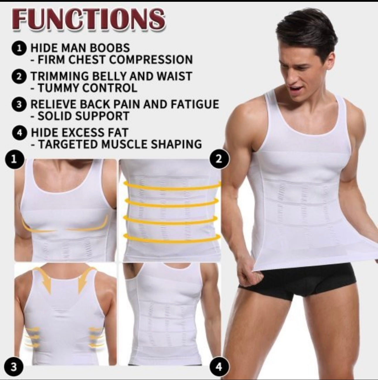 Slimming Shirt For Man And Fit