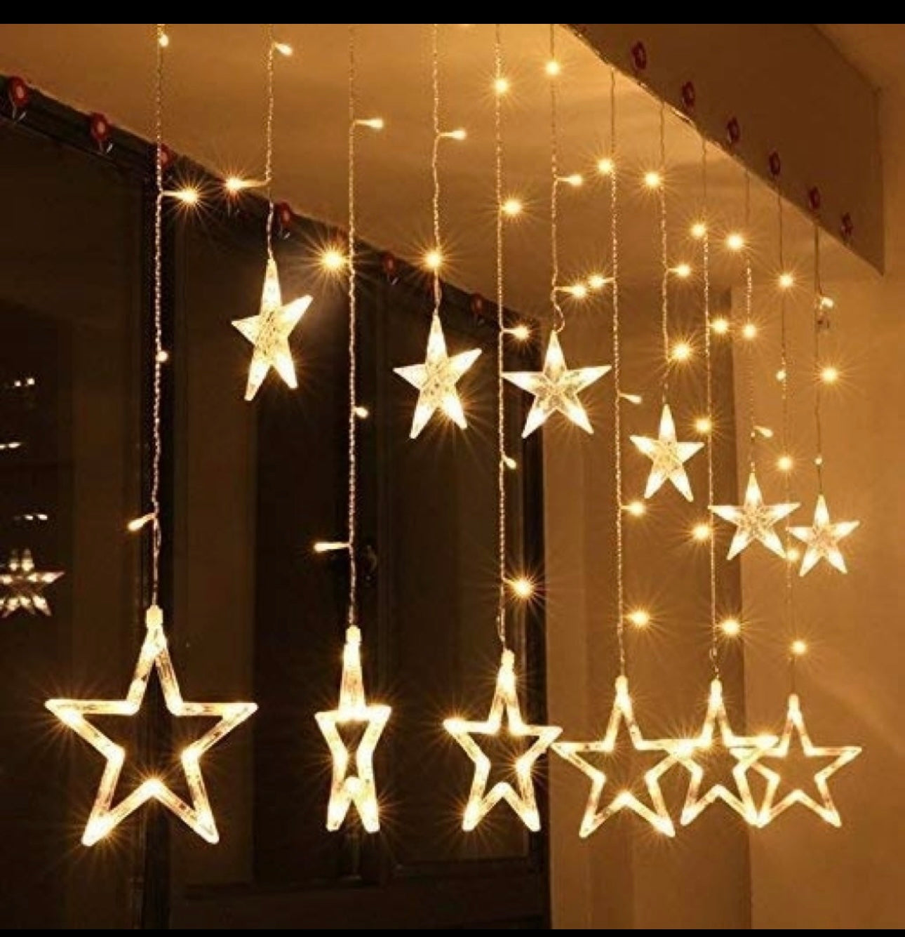 Star Serial Window Lights