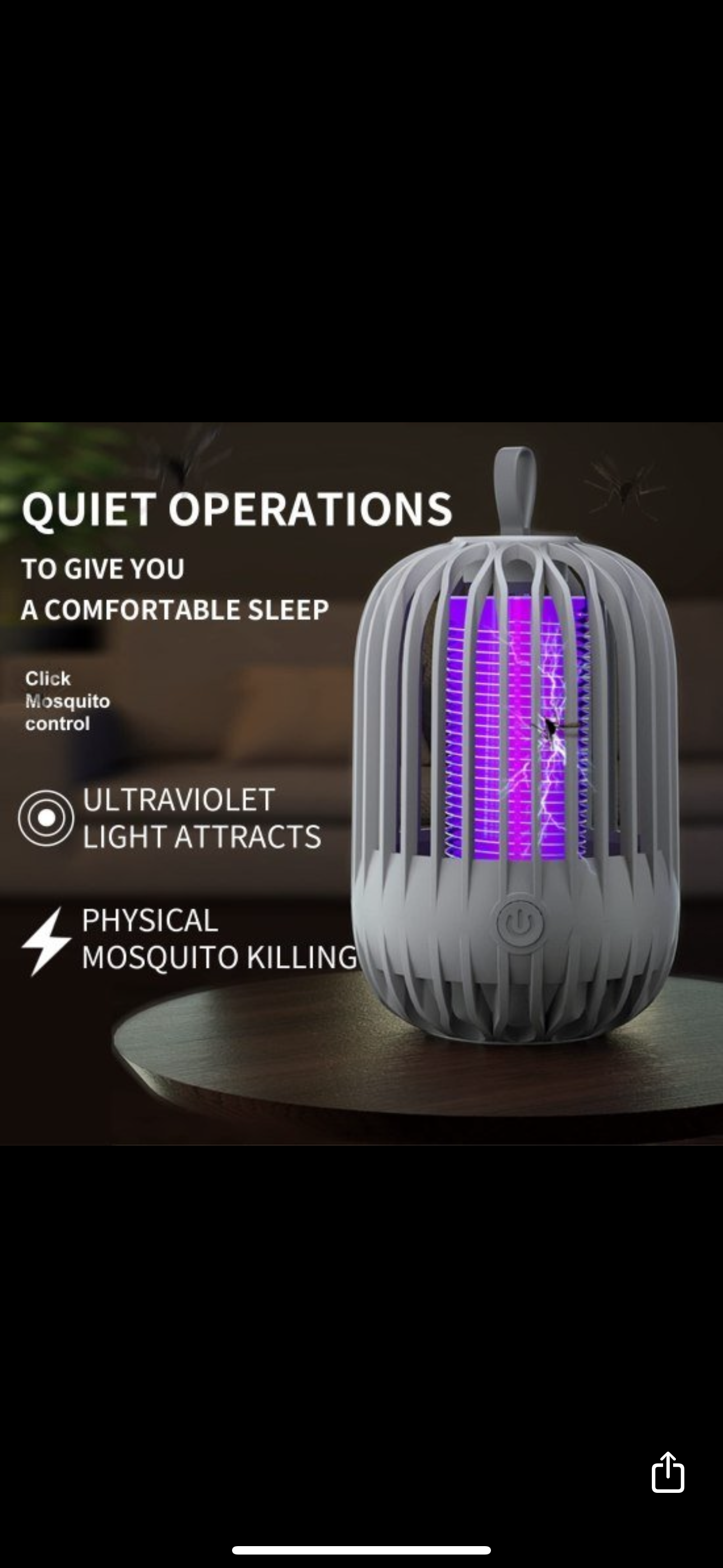 New Mosquito Shock Lamp