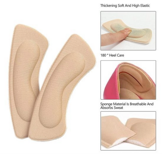 Heel Liner Grips Cushions Inserts For Loose Shoe Insoles 5 Pair