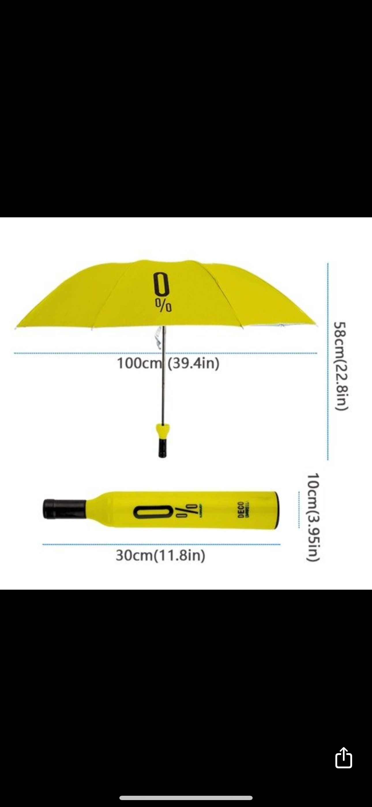 Folding Bottle Umbrella