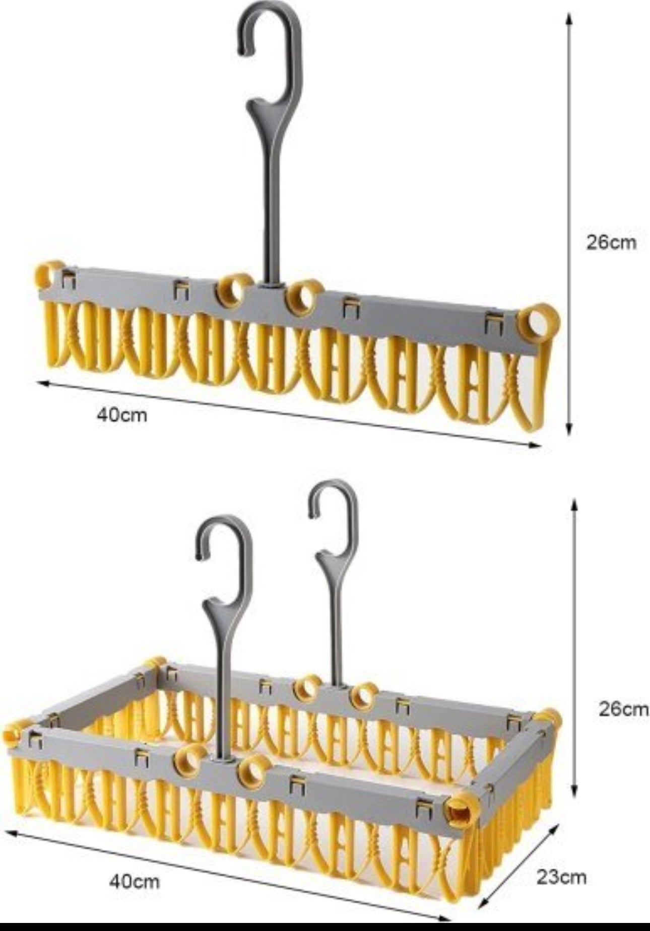 Foldable Cloth Dryer Hanger