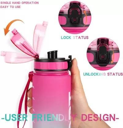 Sport Print Water Bottle Gym Water Bottle For Outdoor