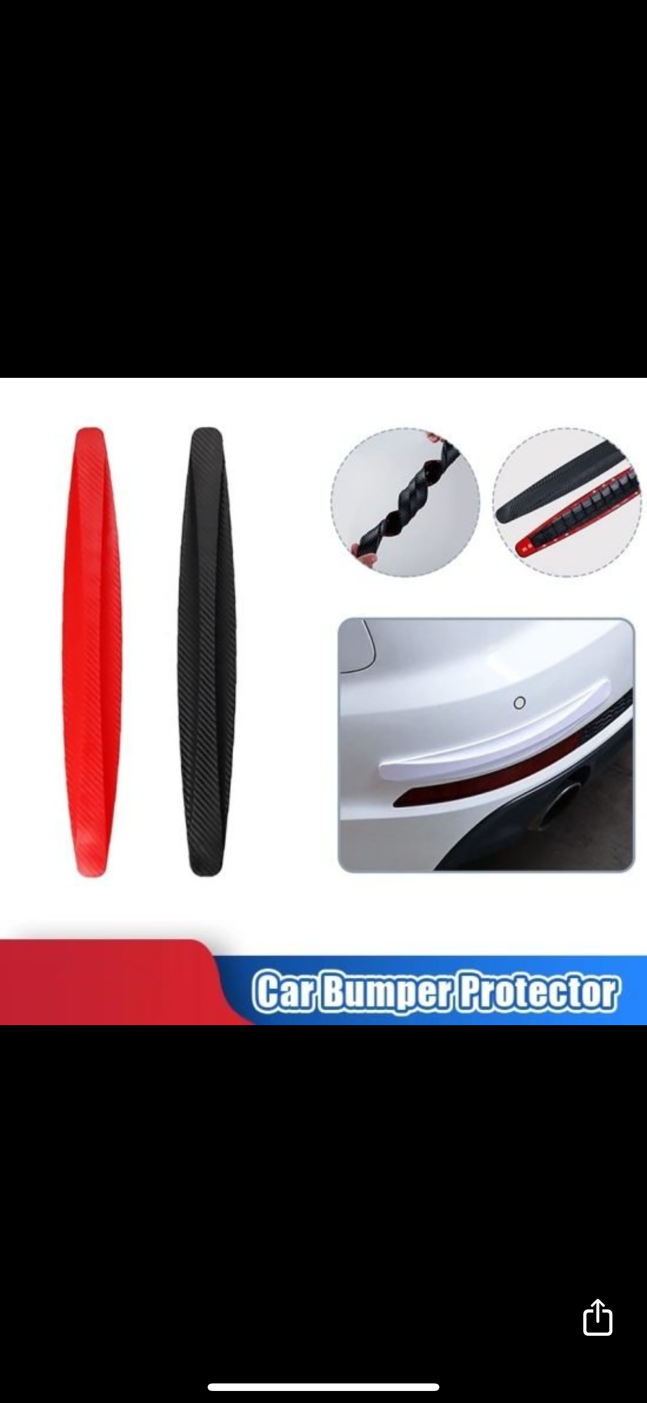 Car Bumper Guard 2 pc