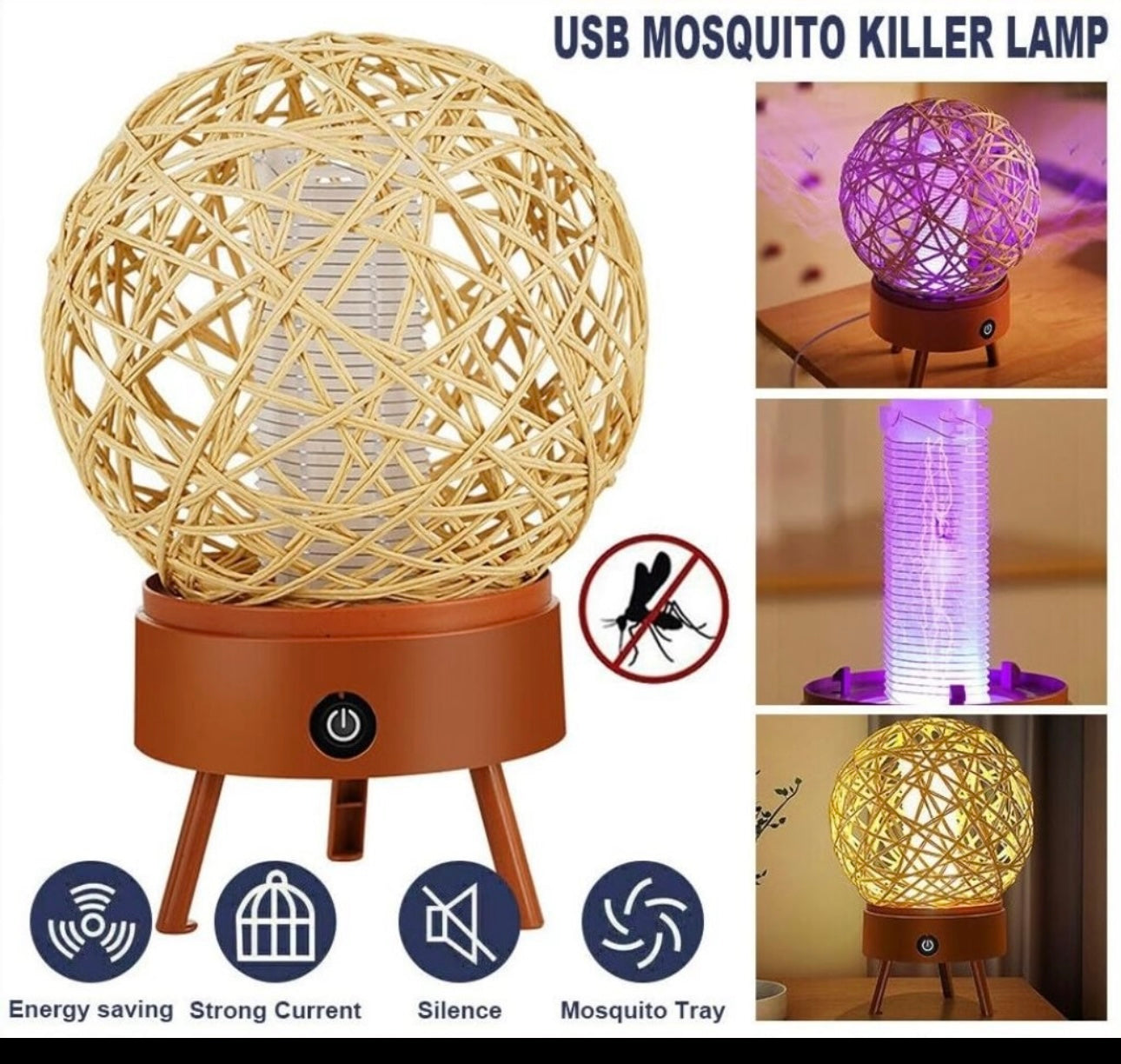 2 in 1 Mosquitoes Killer Lamp