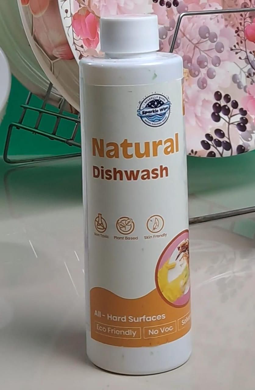 Natural Dishwash For All Hard Stains & Surfaces (Pack of 2)