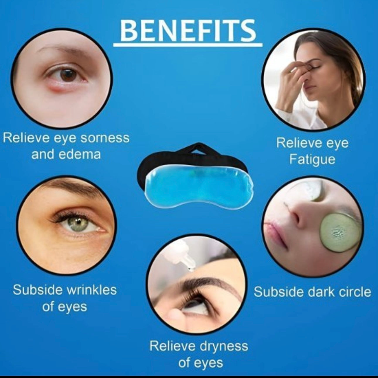 Eye Mask Cooling Gel