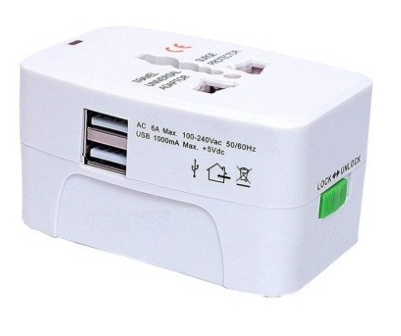 USB Universal Travel Adapter