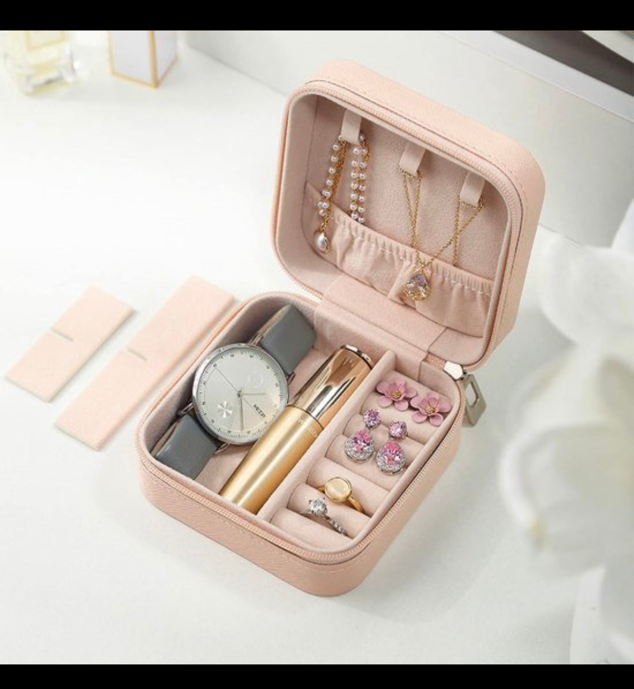 PU Mini Jewellery Box Jewellery Organiser