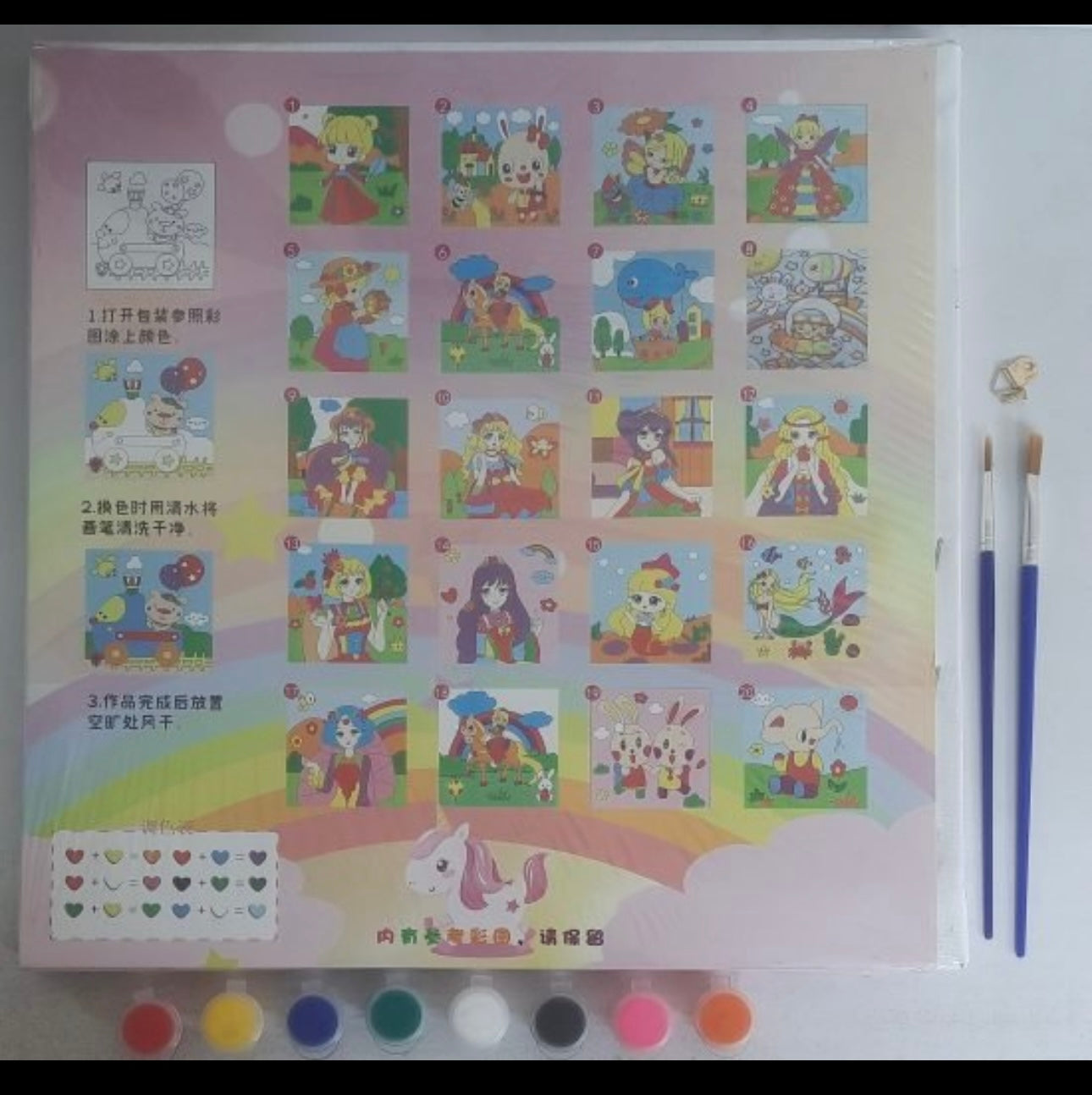 Canvas Painting Craft Set