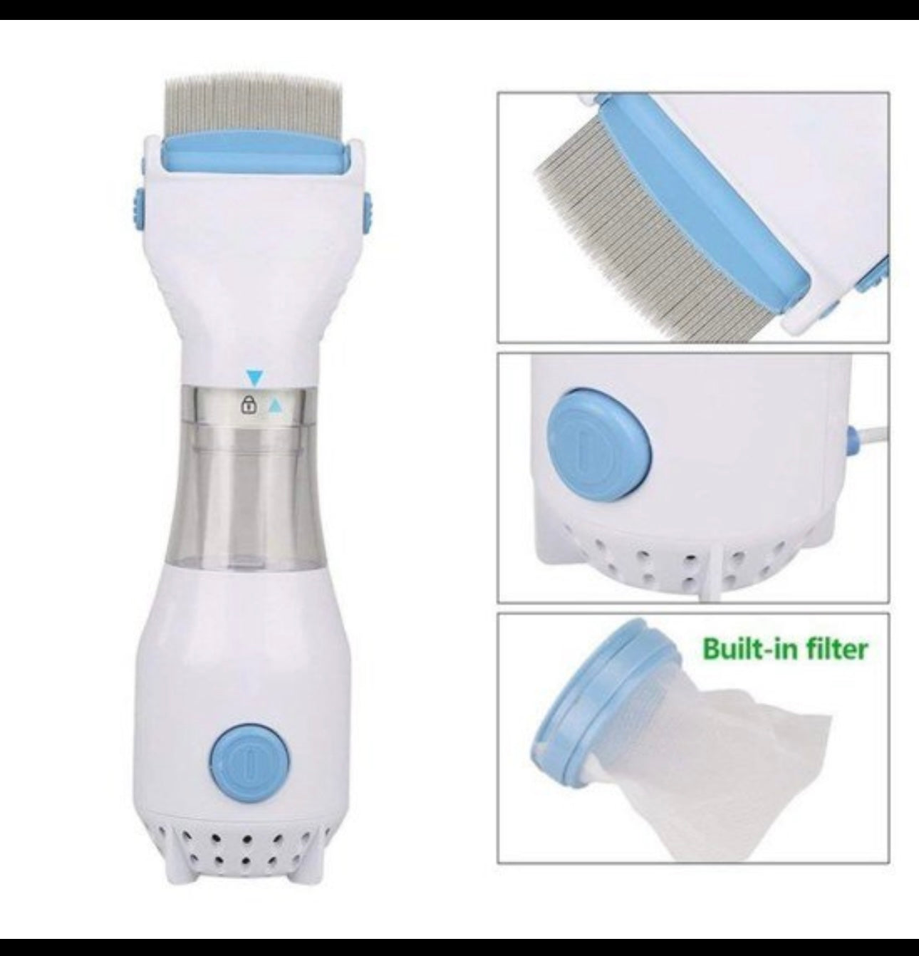 Electrical VComb Head Lice Remover