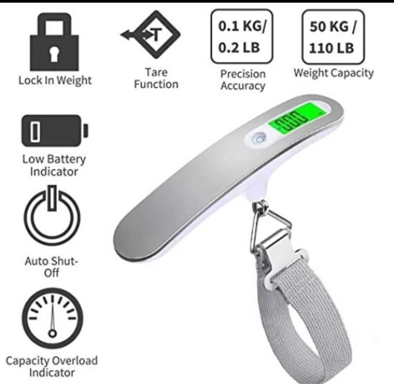 Metal Luggage Weight Scale