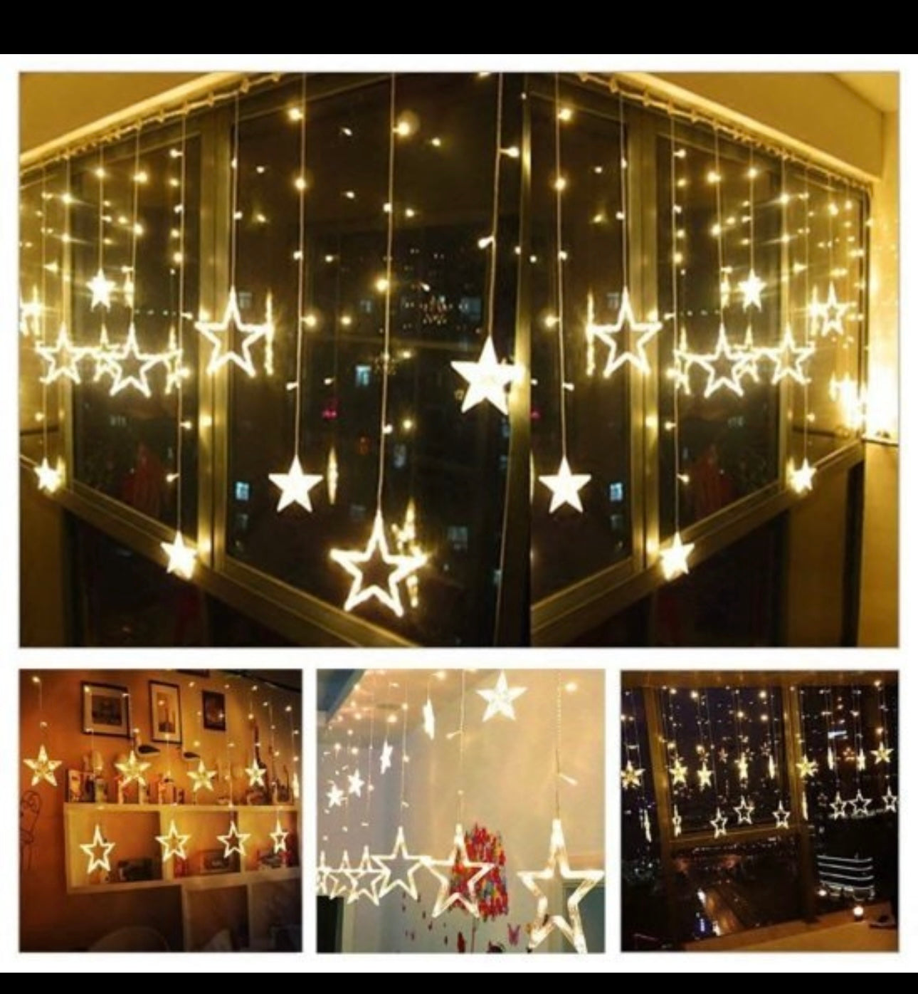 Star Serial Window Lights