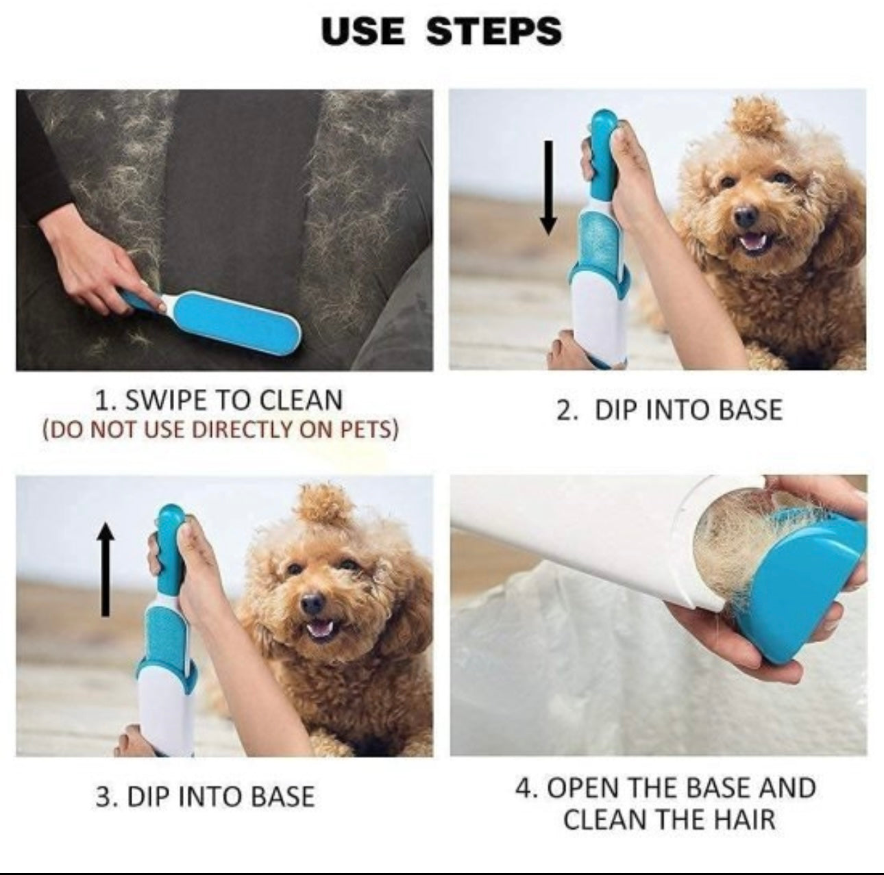 Pet Hair Dust And Lint Remover