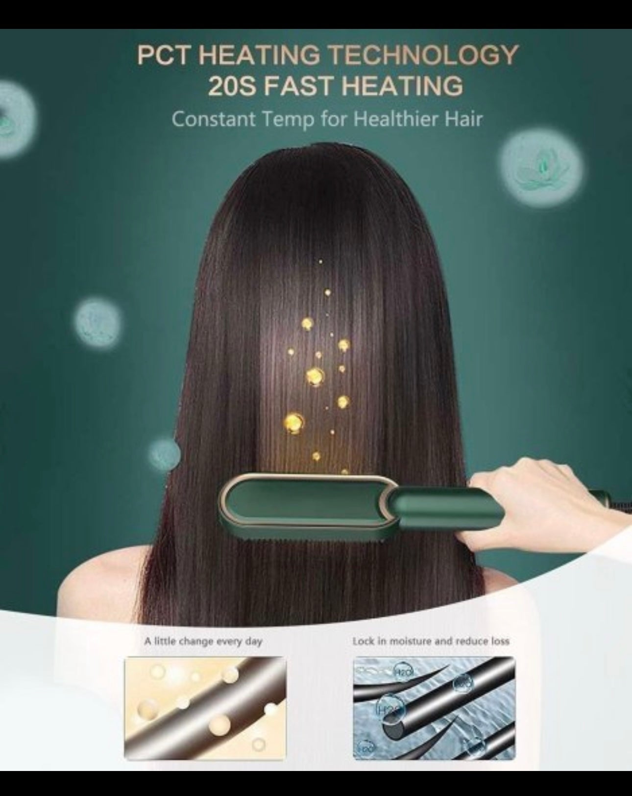 Hair Straightener Comb