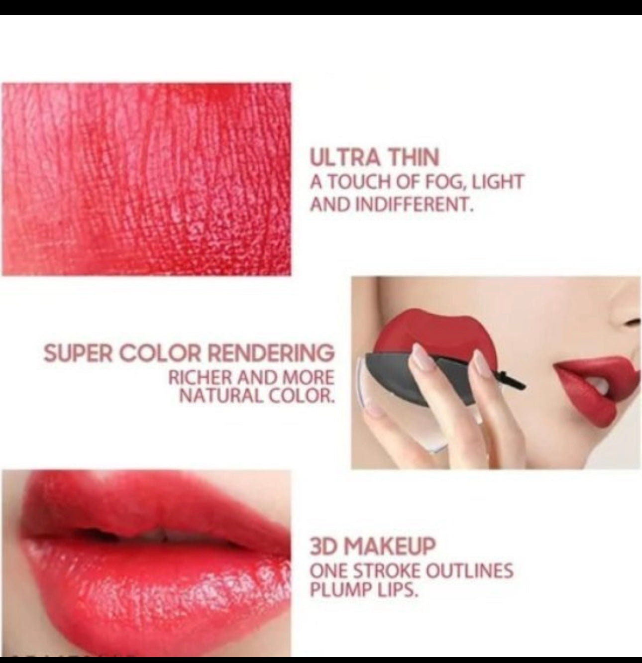 Apple Shape Lipstick 1 Pc