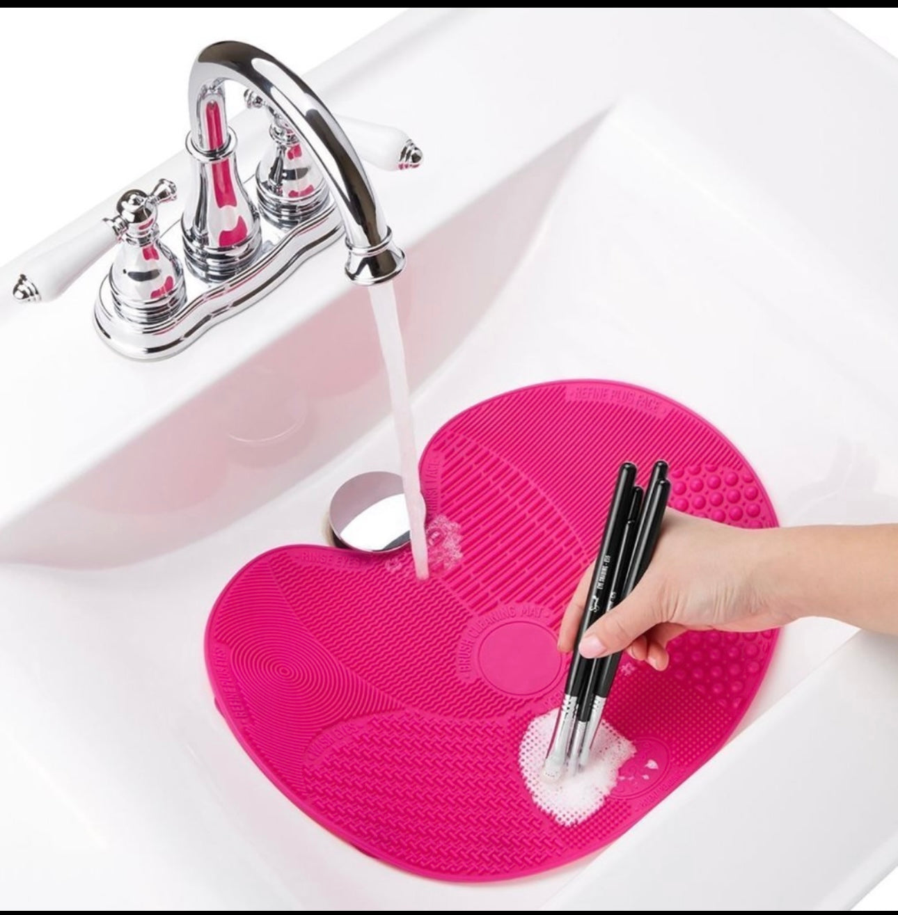 Makeup Brush Cleaner Pad Silicon