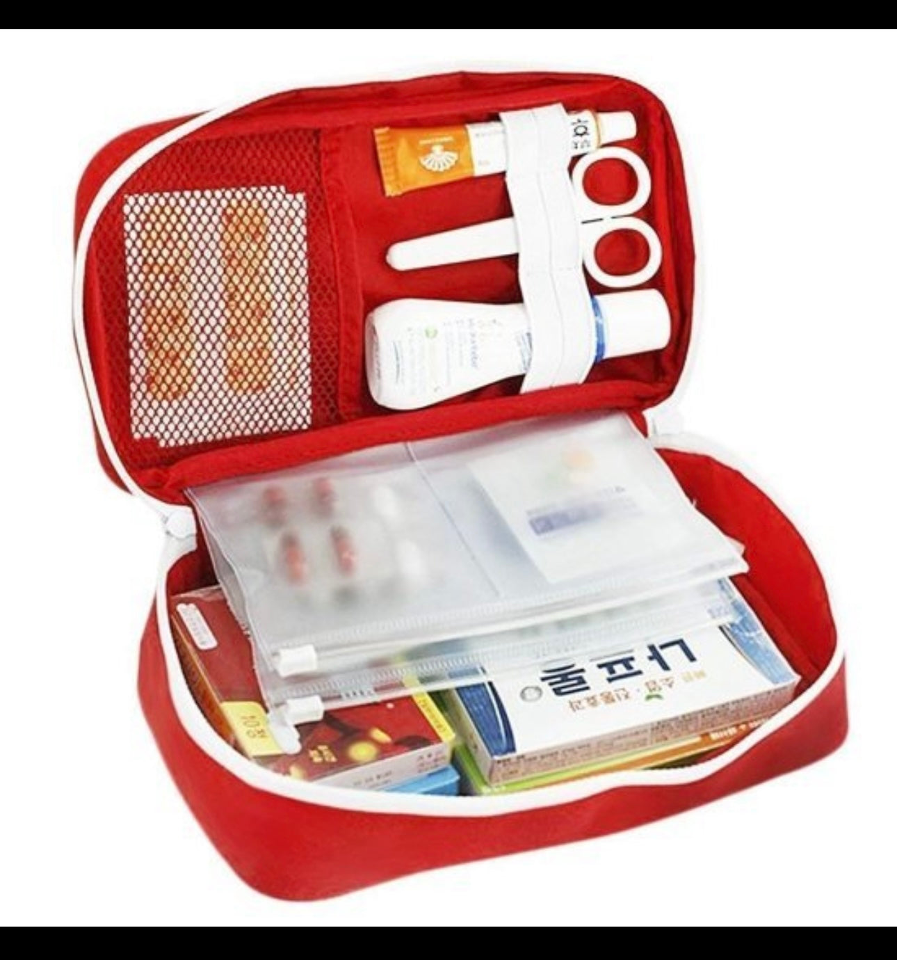 First Aid Travel Medicine Pouch