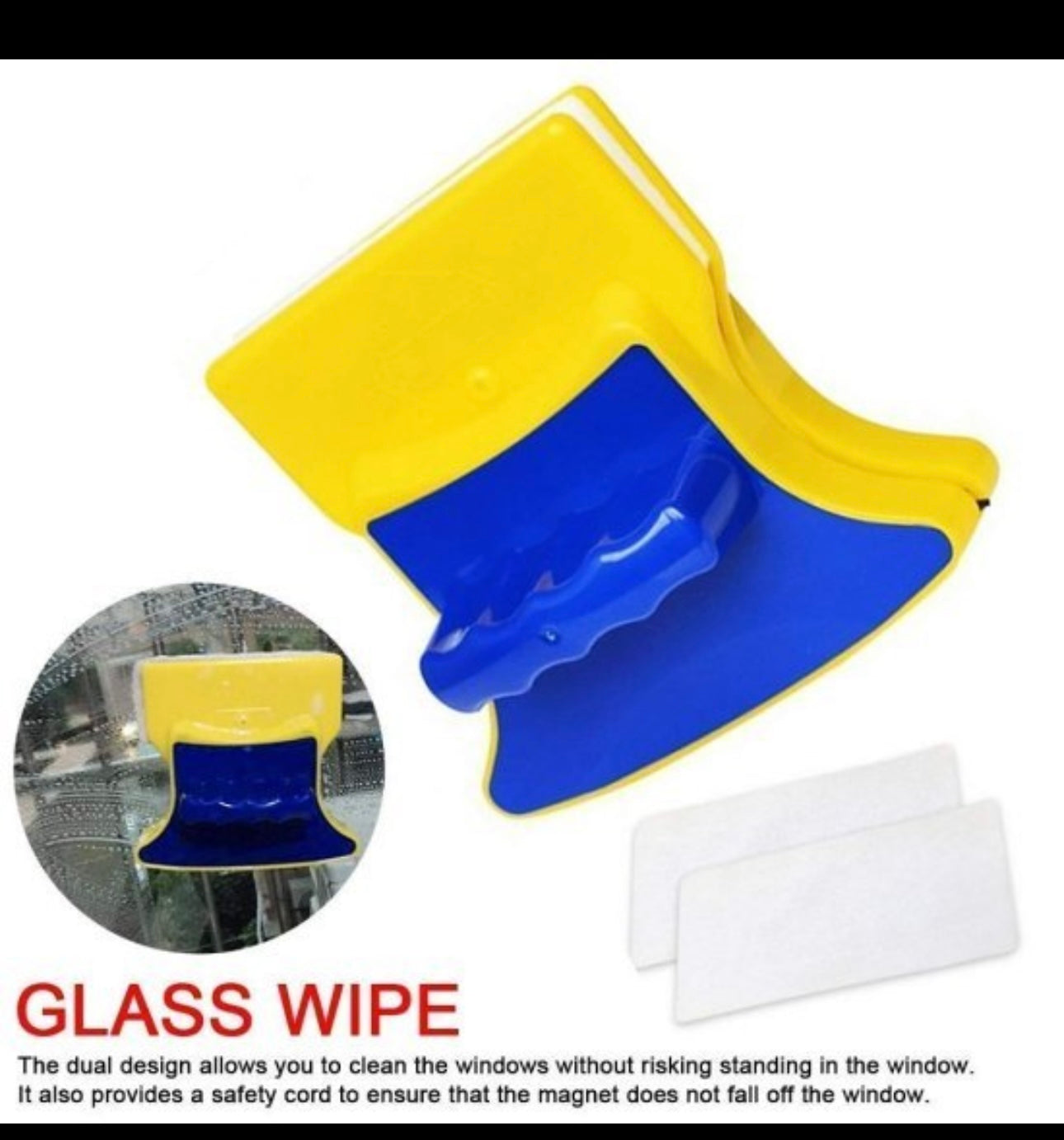 Magnetic Class Cleaner Double Side Window Cleaner