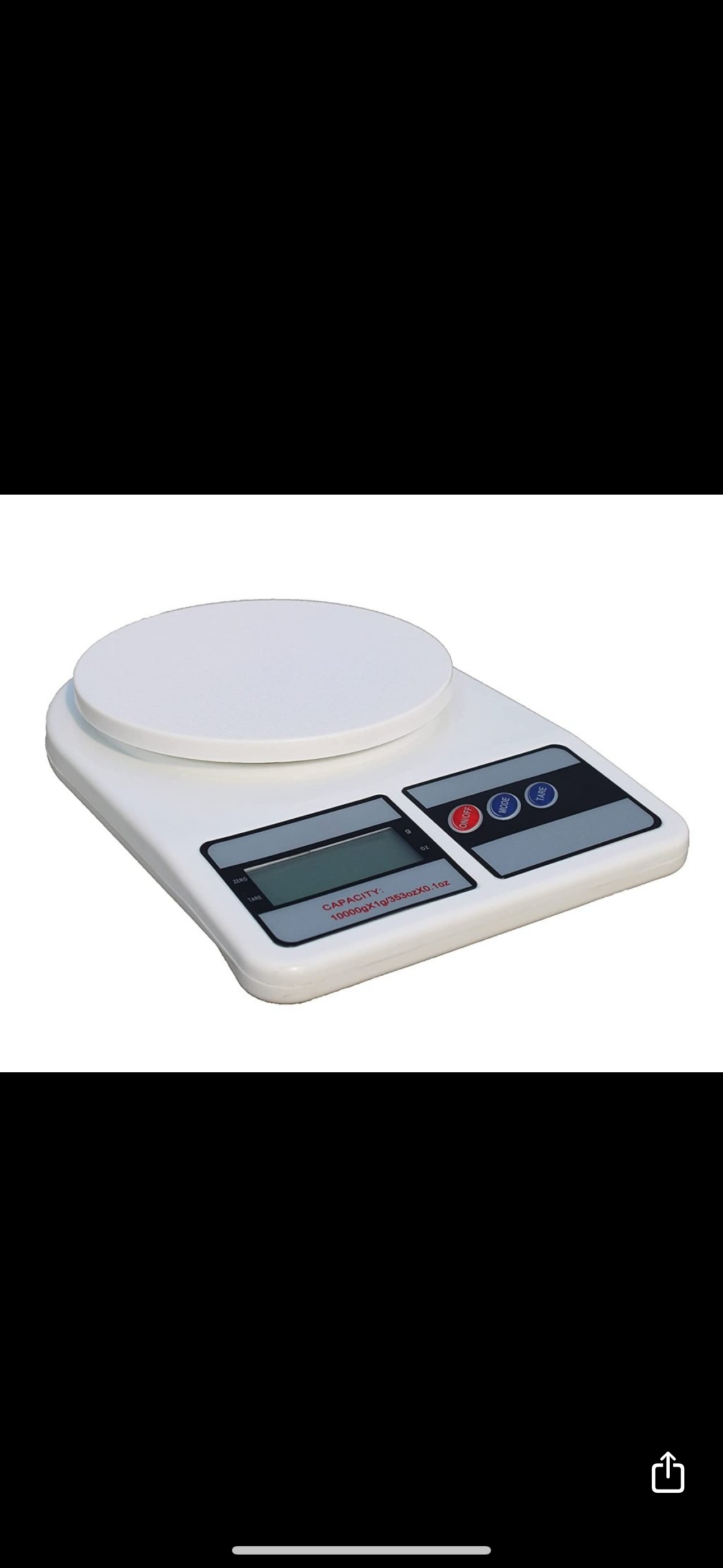 10 Kg Kitchen Weight Scale Machine SF 400