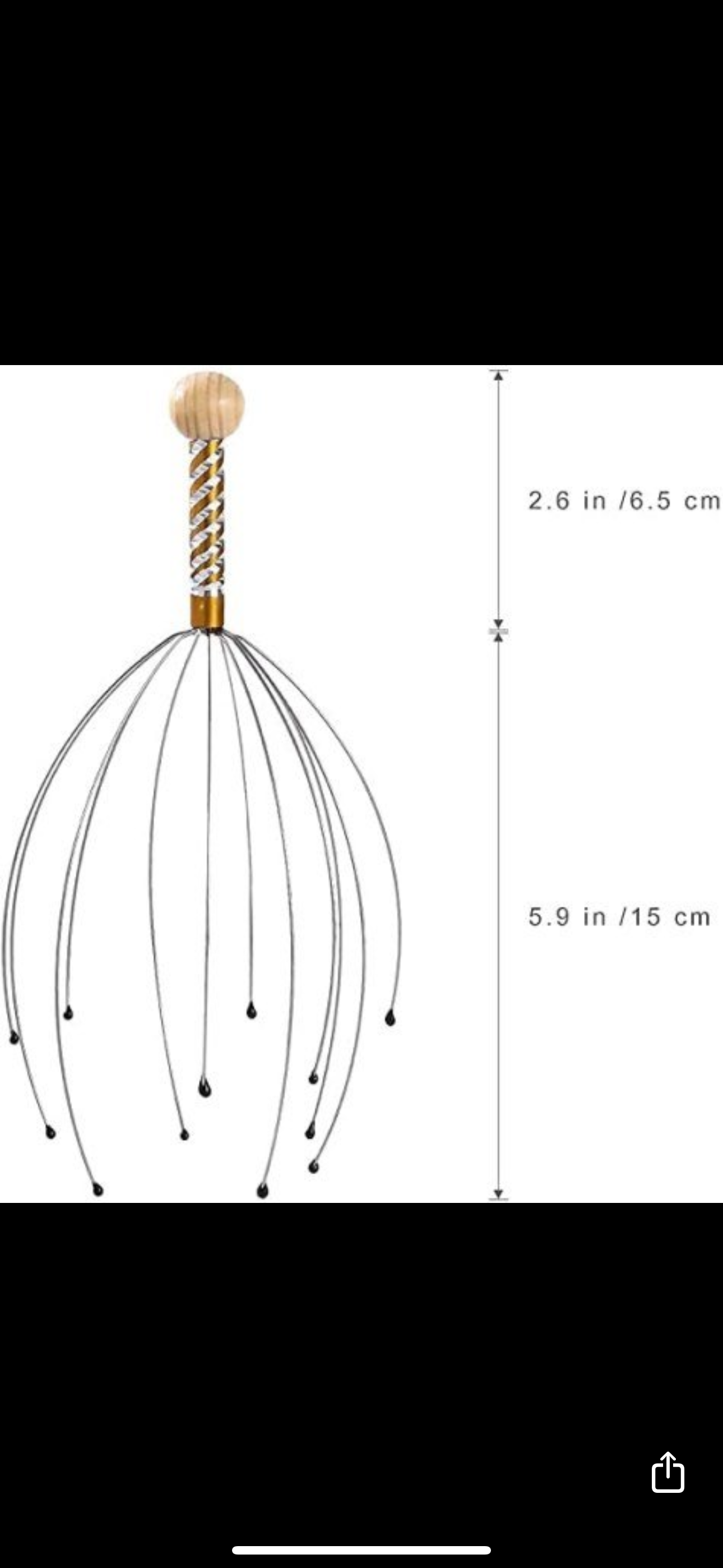 Head Massager For Pain Relief 2pc