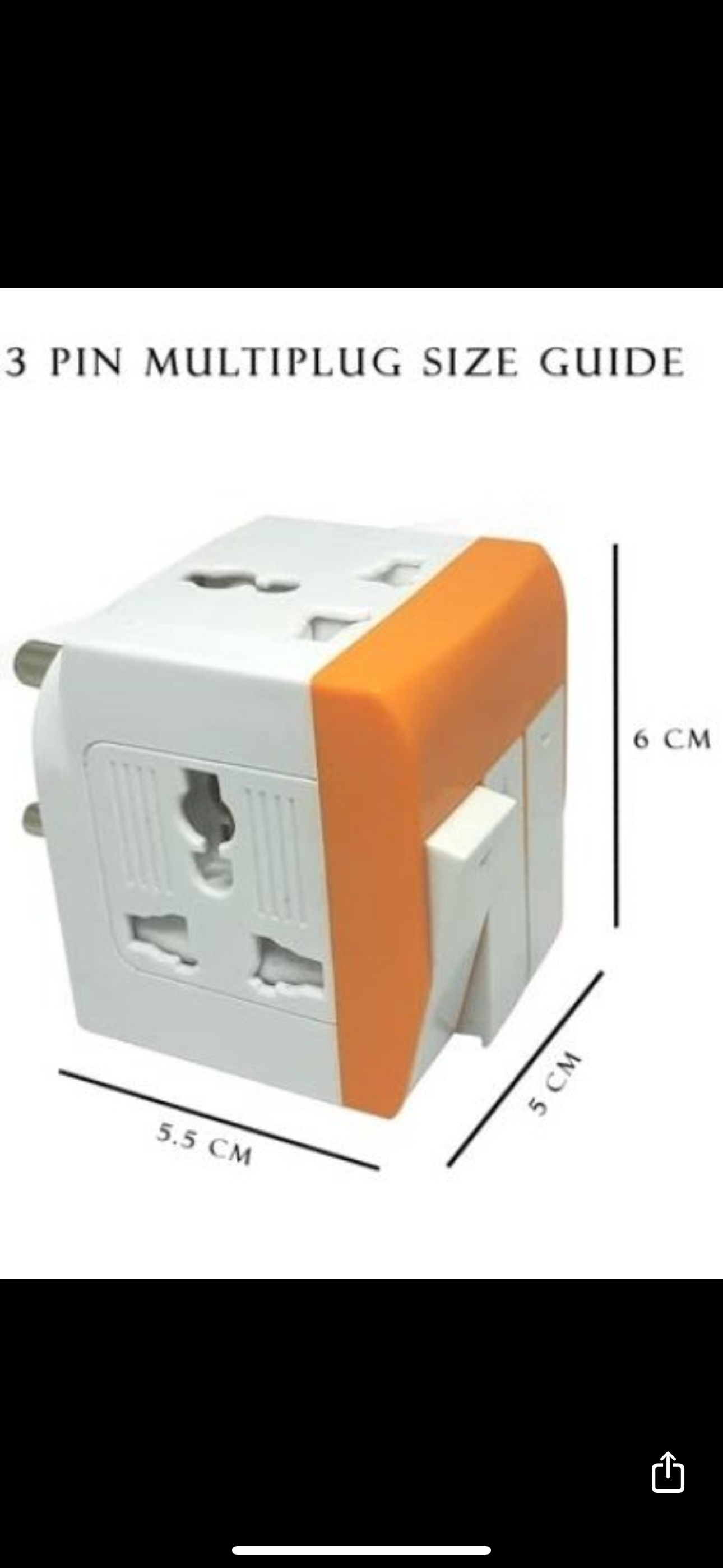 3 Way Plug Adapter