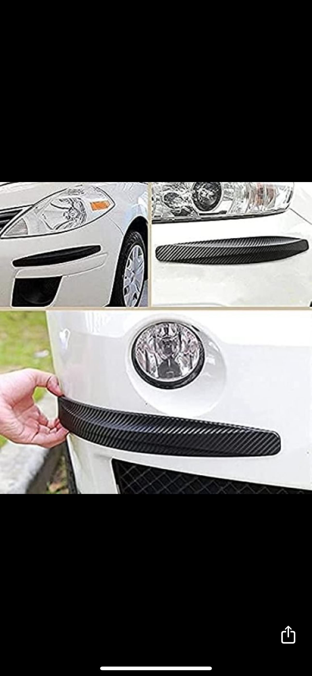 Car Bumper Guard 2 pc