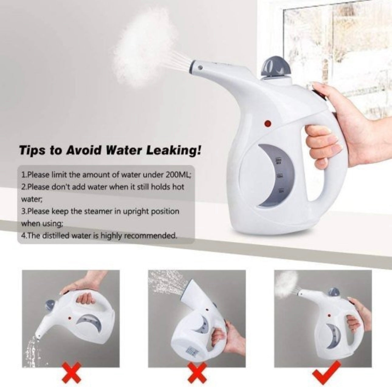 Garment Steamer RZ Facial Vaporiser