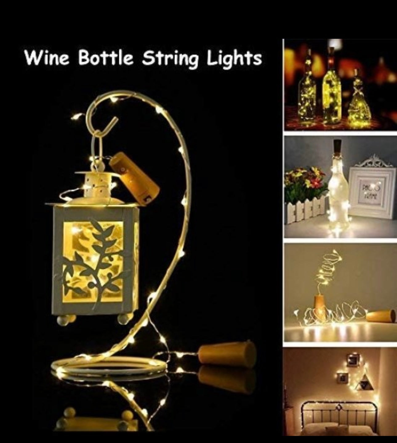 Bottle Light 20 LED 3 Pc